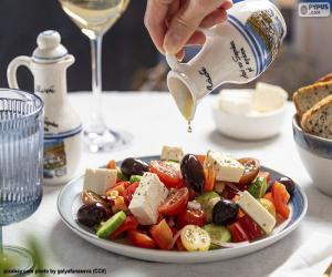 Puzzle Ελληνική σαλάτα